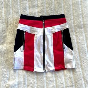 Fashion Nova Moto Skirt